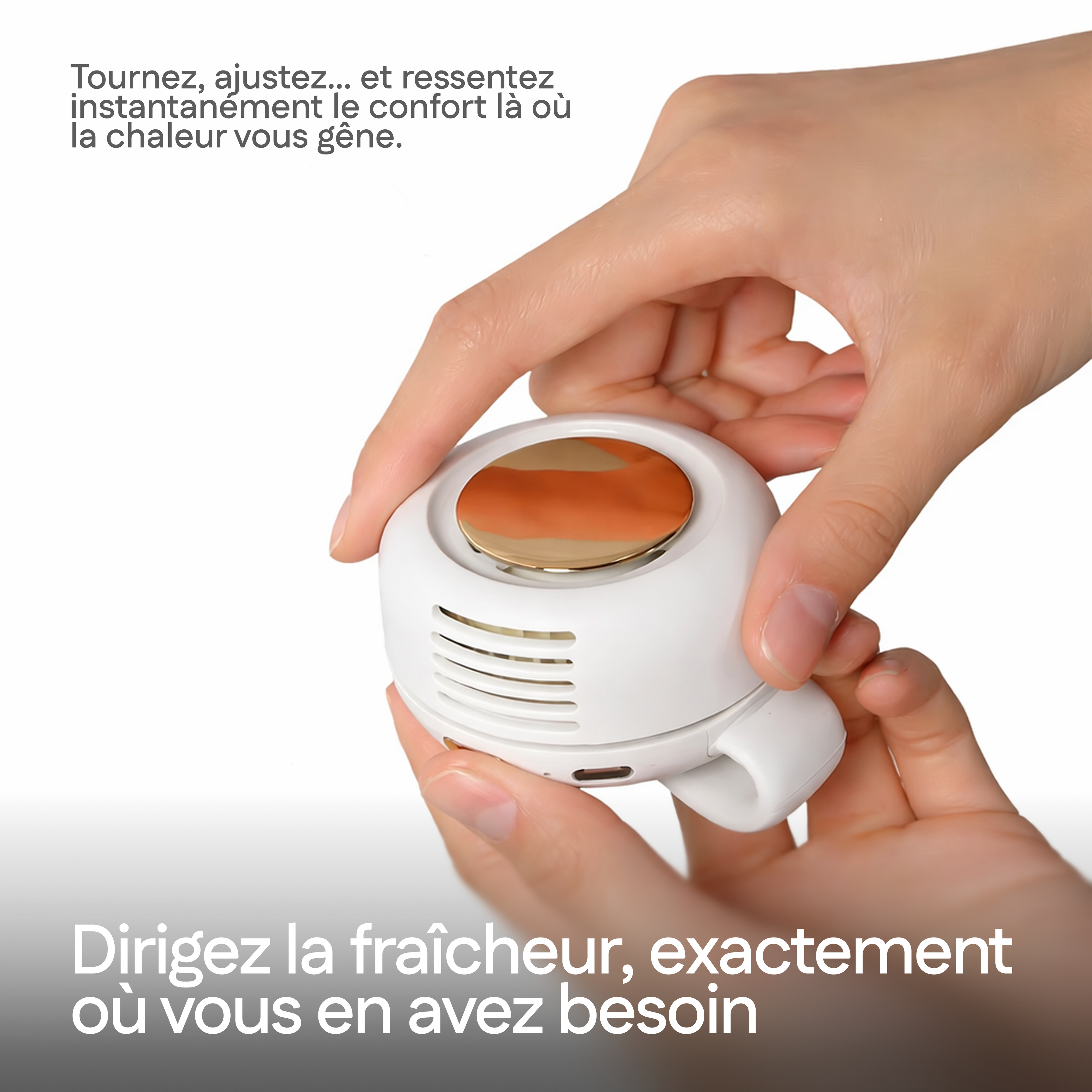 Ventilateur portable Clip-on